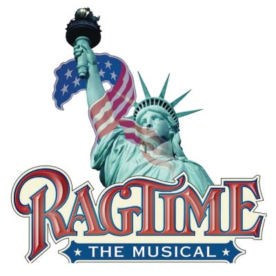 Logo for Ragtime the Musical. Little Radical Theatrics is holding auditions for this performance.