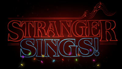 The logo for Stranger Sings!